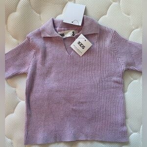 Polo shirt with sparkles